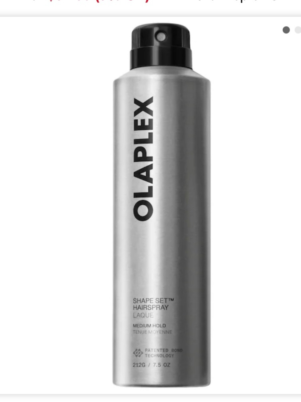 Olaplex - NIP Shape Set Hair Repair